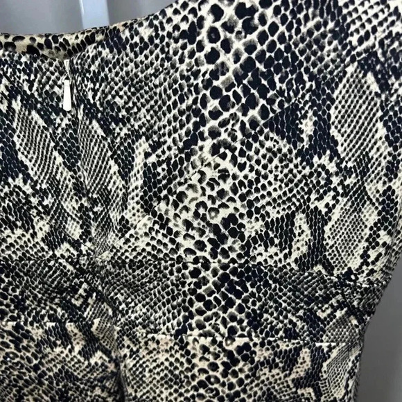 Michael Kors Size 4 Dress Snake Print Mini Tank - Picture 3 of 9